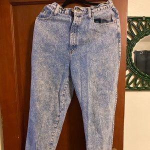 High waisted vintage blue Jeans size 14